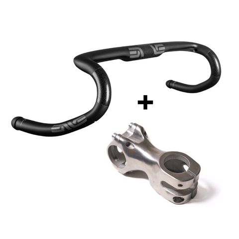 ENVE Gravel In-Route Handlebar + Potence titane 3D LÉON